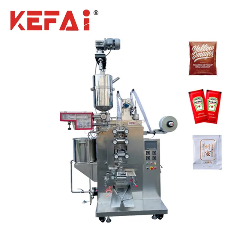 Máquina envasadora de bolsitas de salsa KEFAI de alta velocidade