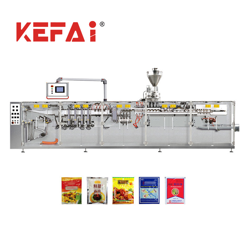 Máquina de envasado de bolsas de selado lateral plano KEFAI Granule HFFS