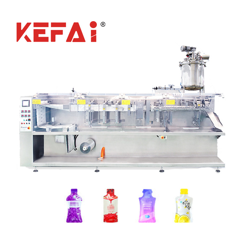Máquina de envasado de bolsas planas irregulares KEFAI HFFS