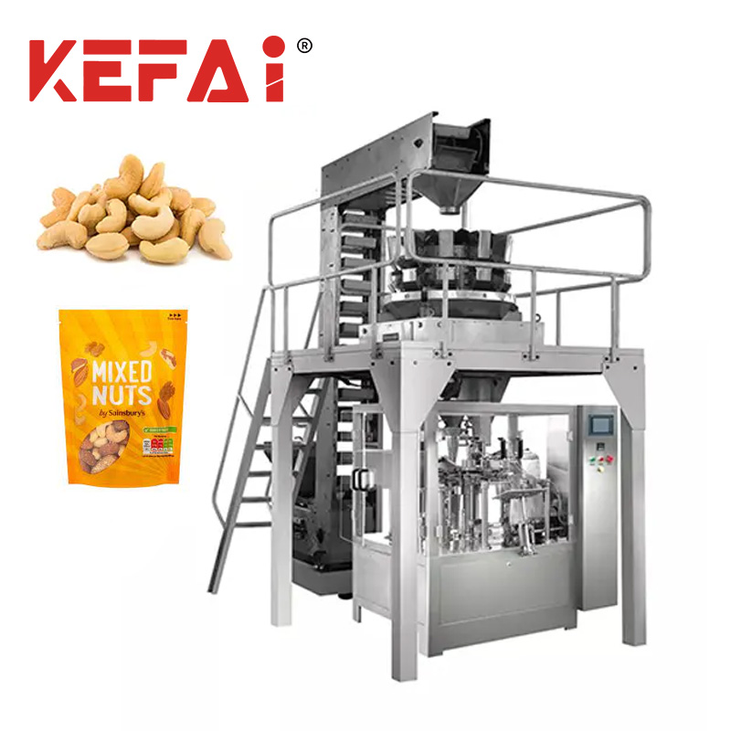 Máquina de envasado de froitos secos KEFAI
