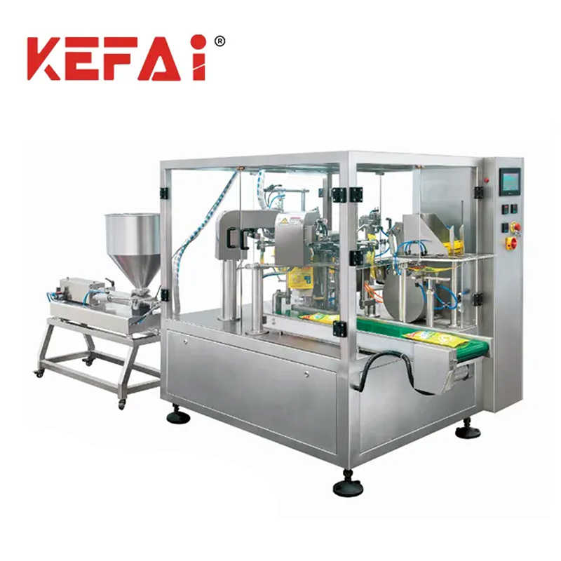 Máquina de envasado de bolsas de pico permanente KEFAI